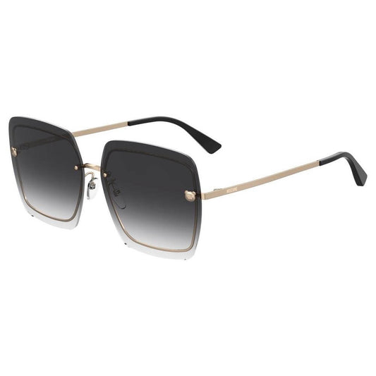 Moschino Gray Metal Sunglasses Moschino Dark Slate Gray