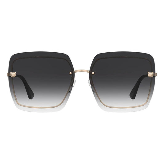 Moschino Gray Metal Sunglasses Moschino Dark Slate Gray