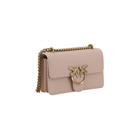PINKO Love One Mini Shoulder Bag PINKO Rosy Brown