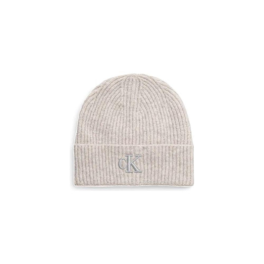 Calvin Klein Gray Acrylic Hat