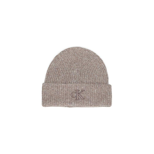 Calvin Klein Gray Acrylic Hat