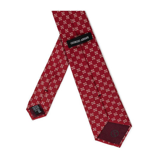 Giorgio Armani Red Silk Ties & Bowty