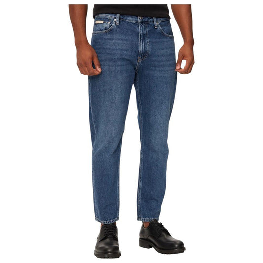 Calvin Klein Jeans Blue Cotton Jeans & Pant