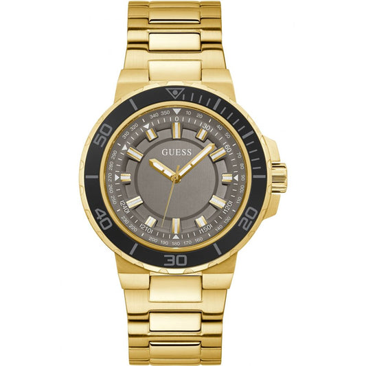 Guess Gold Stainless Steel Dress Watch