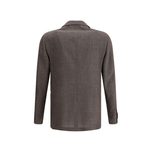Lardini Blazer jacket with iconic pin LA-ES660AEESIF64522450-IT54 | XXL