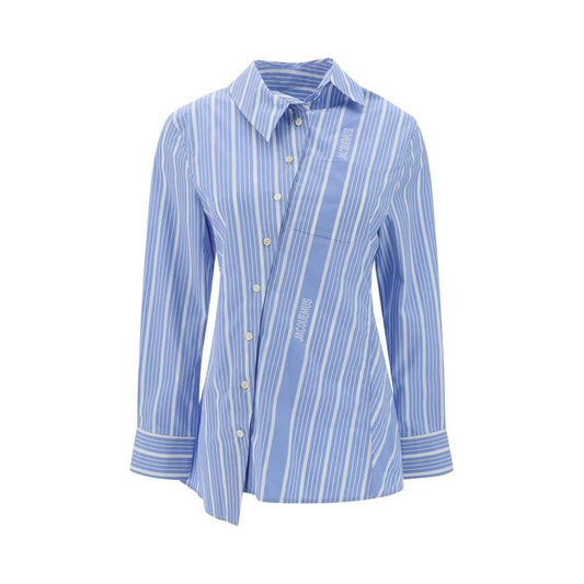 Jacquemus La Chemise Pablo Shirt Jacquemus Light Steel Blue