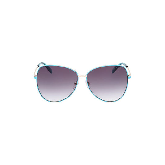 Emilio Pucci Brown Metal Sunglasses EPEP02076189BAC