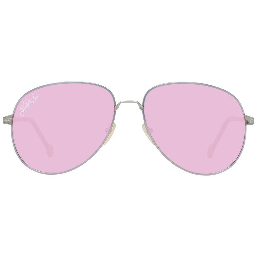 Hally&Son Gold Metal Sunglasses HAHS004S61S01AC