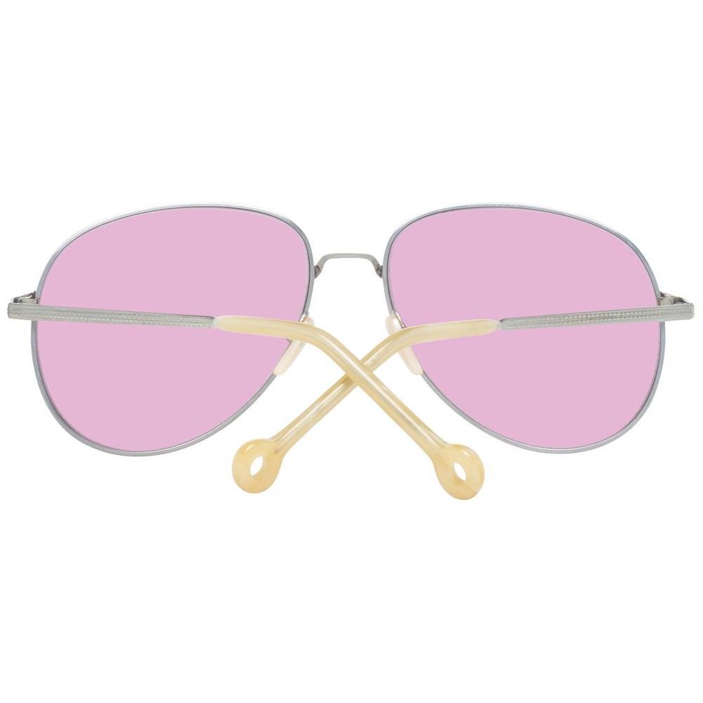 Hally&Son Gold Metal Sunglasses HAHS004S61S01AC