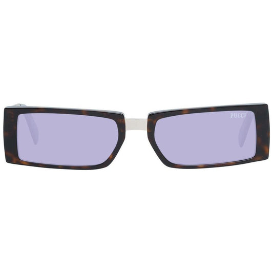 Emilio Pucci Brown Plastic Sunglasses EPEP01265352YAC