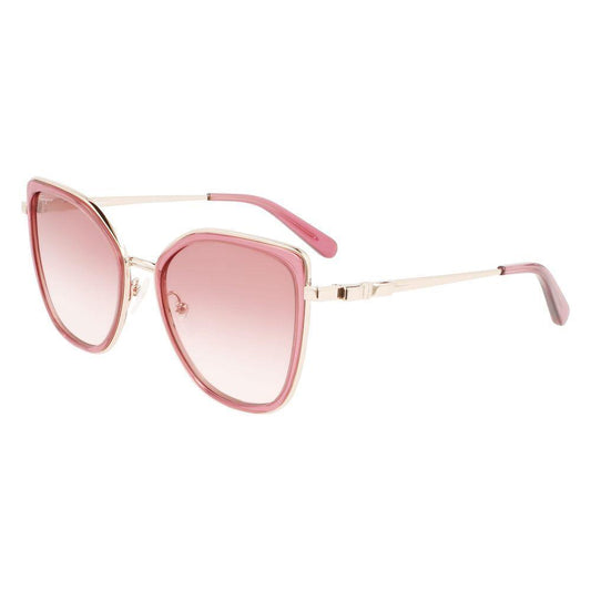 Ferragamo Multicolor Metal Sunglasses FESF293S774AC