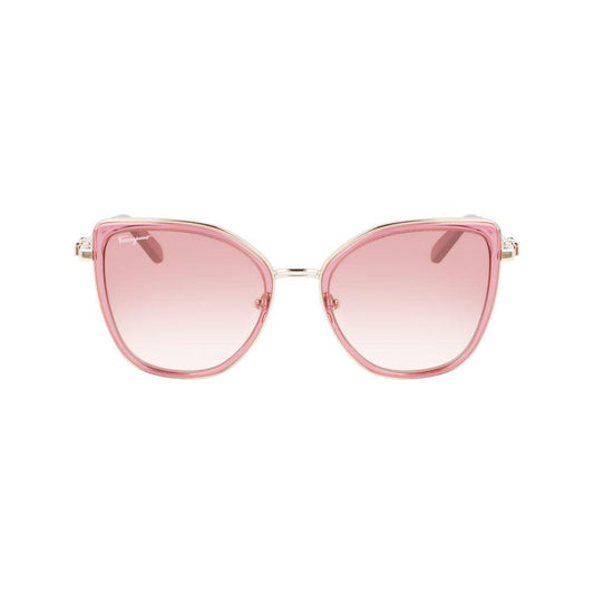 Ferragamo Multicolor Metal Sunglasses FESF293S774AC