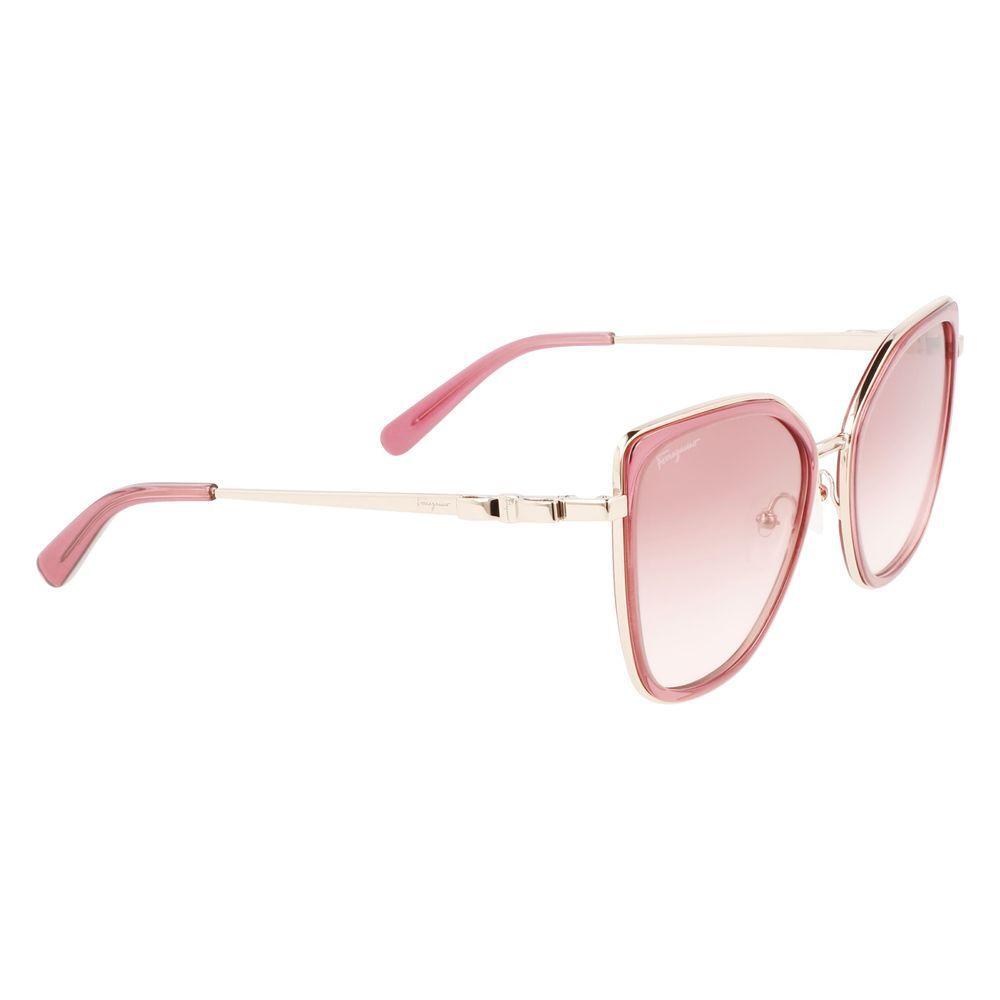 Ferragamo Multicolor Metal Sunglasses FESF293S774AC