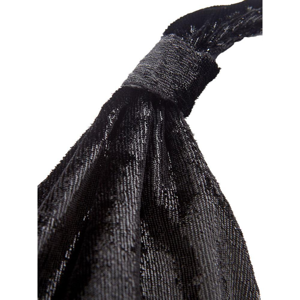 Lardini Black Polyester Cocktail Dress