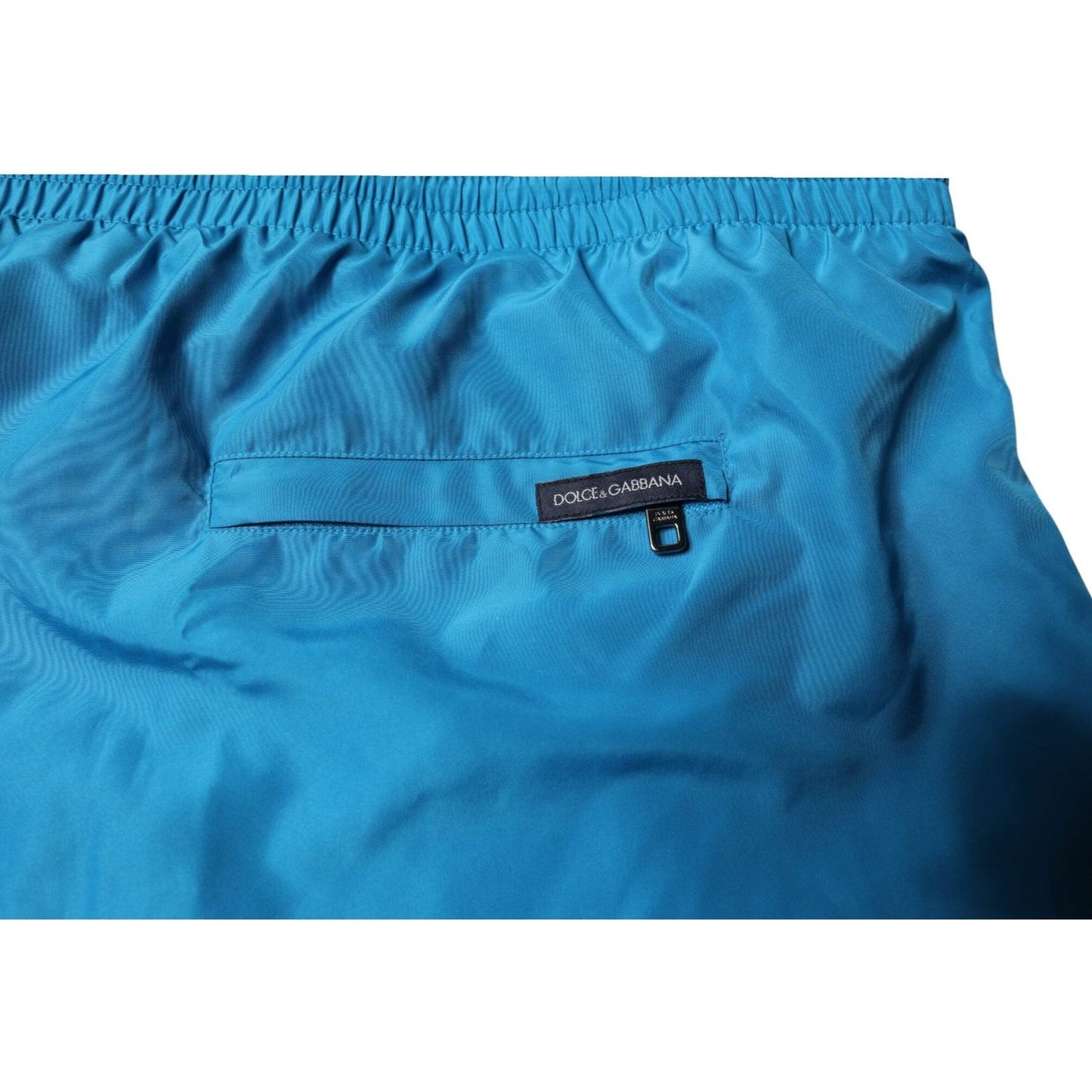 Dolce & Gabbana Turquoise Logo Beachwear Shorts 2Pc Swimwear BIK1886-10