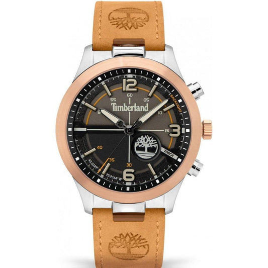 Timberland Brown Leather Watch TITDWGA2103302AC