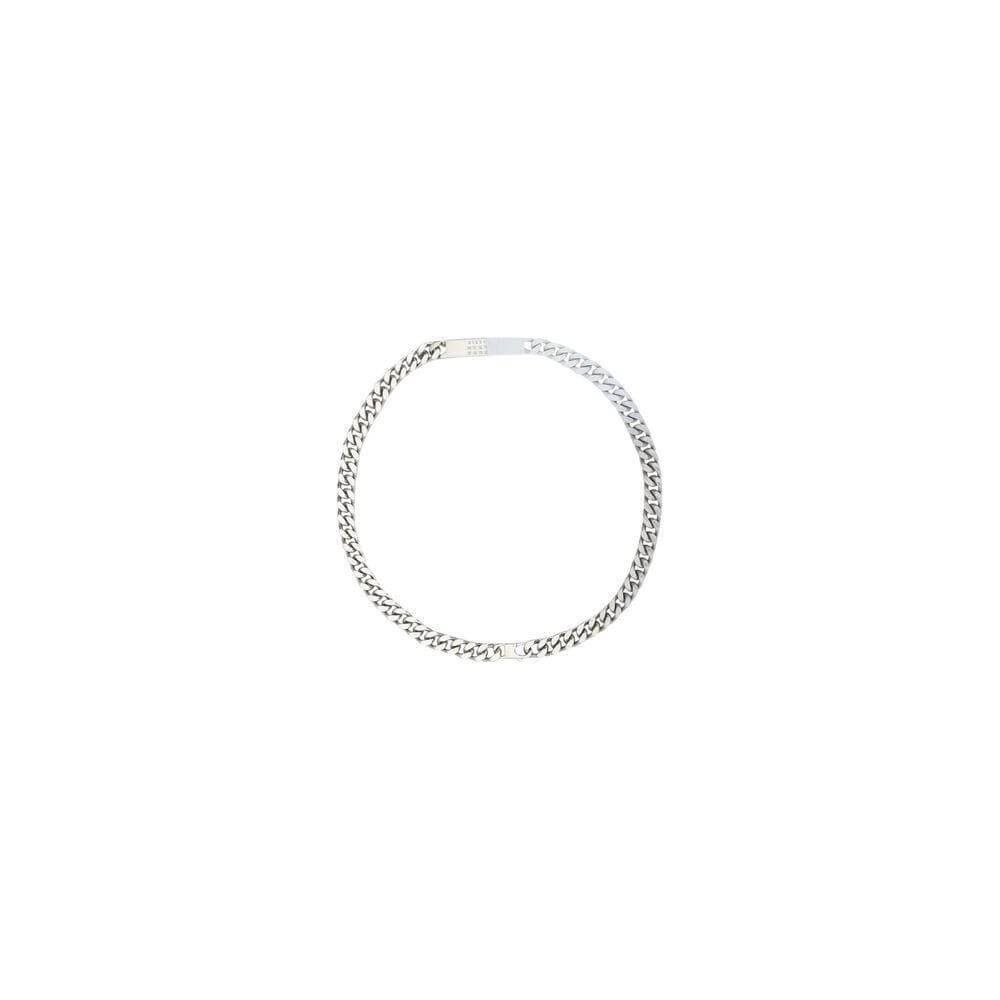 MM6 Logoed Necklace MM-SM6UU0033P8339971-ONE SIZE