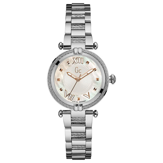 GC Silver Stainless Steel Dress Watch 1728,67434610848,Accessories,Dress Watches - Watches - Accessories,GC,New with tags,Silver,Watches - Accessories,Women