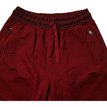 Dolce & Gabbana Bordeaux Cotton Bermuda Men Sweatshorts Shorts PAN76186-50