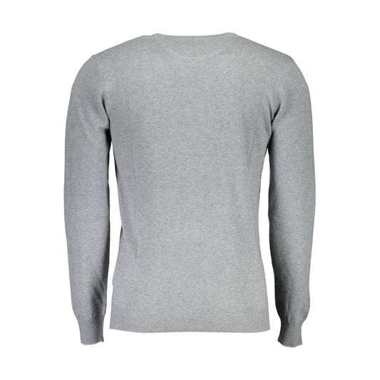 U.S. POLO ASSN. Gray Wool Men Sweater U.S. POLO ASSN. Dark Gray