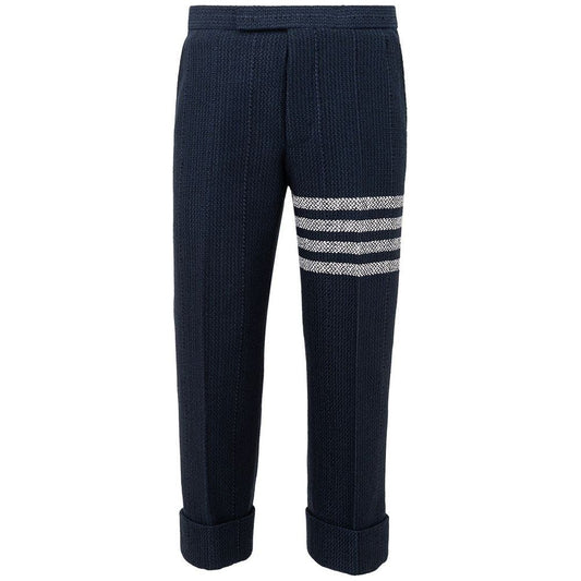 Thom Browne Elevate Your Style with Sleek Acrylic Pants Thom Browne Black