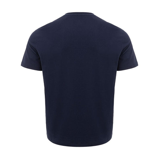 Armani Exchange Sleek Blue Cotton Tee for Men Armani Exchange Dark Slate Gray