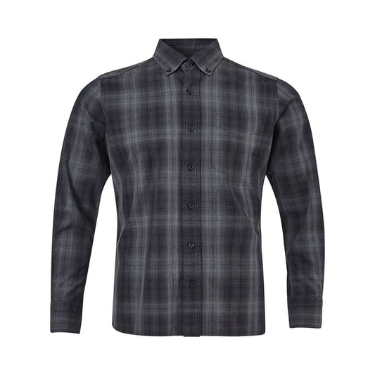 Tom Ford Elegant Multicolor Cotton Shirt for Men Tom Ford Dark Slate Gray