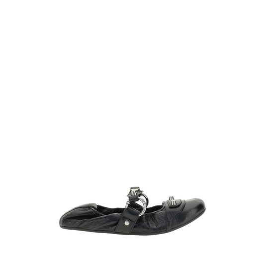 Balenciaga Black Calf Leather Bos Taurus Ballet Flats1728,72470364320,Balenciaga,Ballet Flats - Flats - Shoes,Black,EU36/US6,EU37/US7,EU38/US8,EU39/US9,EU40/US10,EU41/US11,Flats - Shoes,New with tags,Shoes,Women