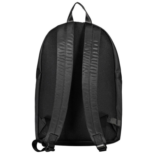 Tommy Hilfiger Black Polyester Men Backpack Tommy Hilfiger Dark Slate Gray