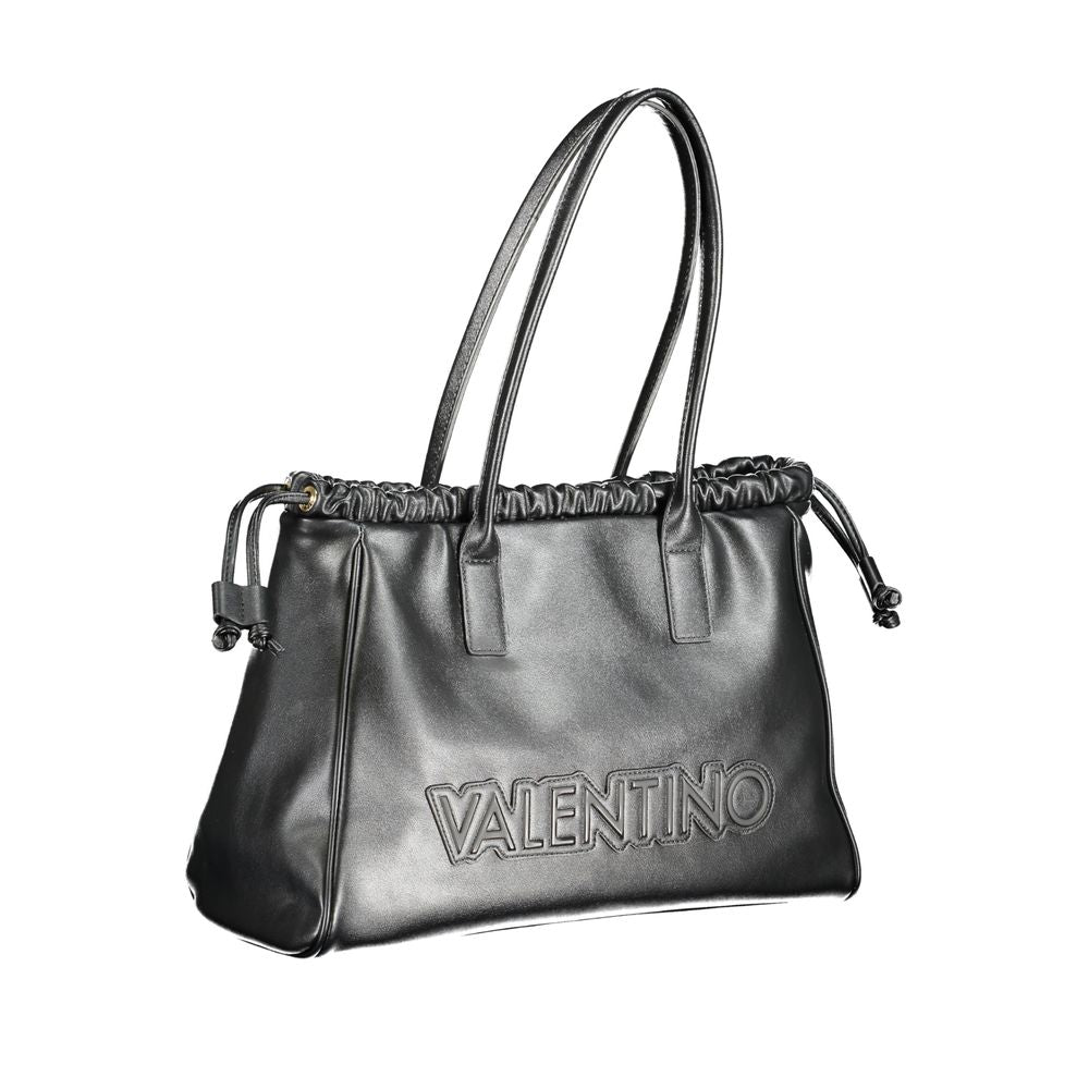 Front view with bag zipped and handles upright.