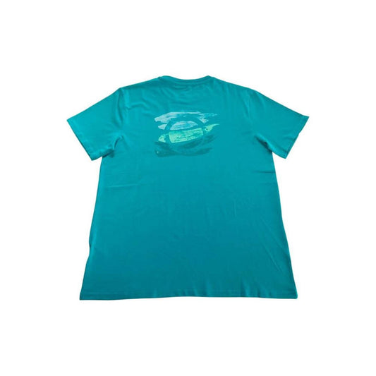 Trussardi Beachwear Light Blue Cotton Men T-Shirt