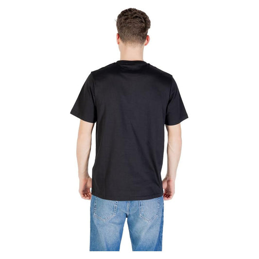 Lyle & Scott Black Cotton T-Shirt Lyle & Scott Dark Slate Gray