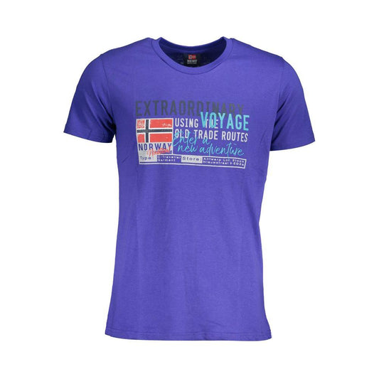 Norway 1963 Blue Cotton T-Shirt Norway 1963 Slate Blue