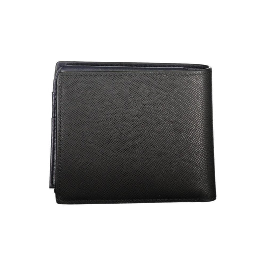 Tommy Hilfiger Black Leather Wallet Tommy Hilfiger Dark Slate Gray