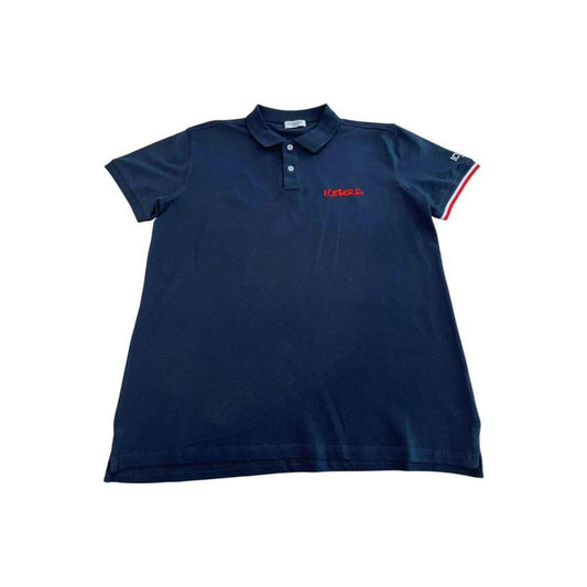 Iceberg Blue Cotton Men Polo Shirt