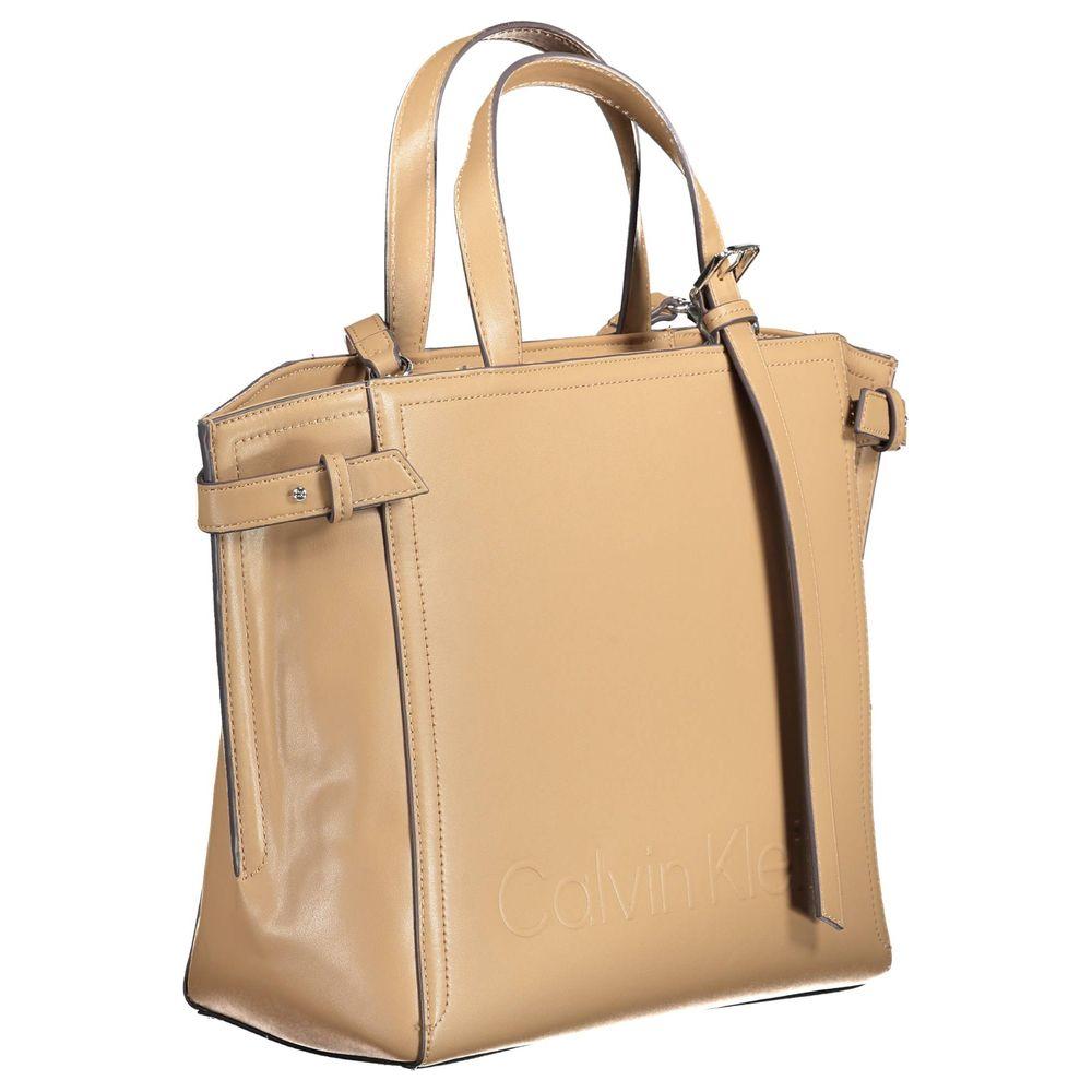 Front view with bag zipped and handles upright.