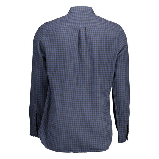 U.S. POLO ASSN. Blue Cotton Men Shirt U.S. POLO ASSN. Dark Slate Gray