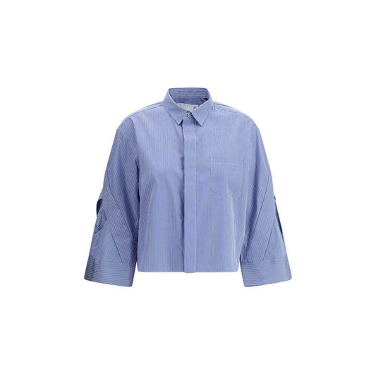 Sacai Three-quarter sleeve Shirt Sacai Dark Gray