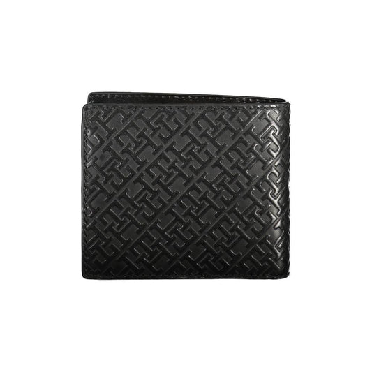 Tommy Hilfiger Sleek Bifold Leather Wallet with Coin Purse Tommy Hilfiger Dark Slate Gray