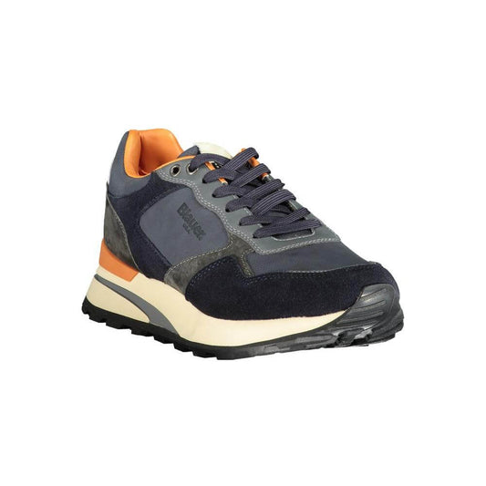 Blauer Blue Polyethylene Men Sneaker