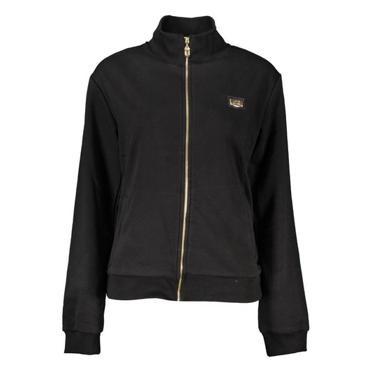 Cavalli Class Black Cotton Women Sweater Cavalli Class Black
