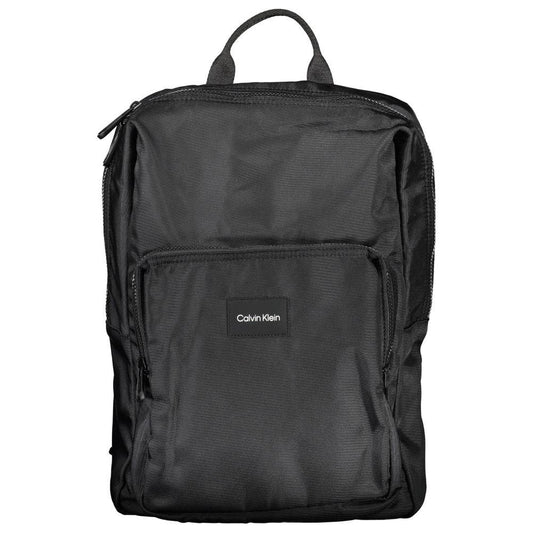 Calvin Klein Elegant Polyester Laptop Backpack Calvin Klein Dark Slate Gray