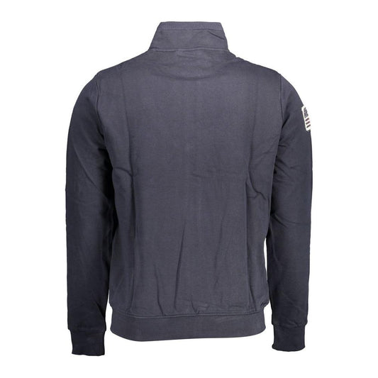 U.S. POLO ASSN. Blue Cotton Men Sweater U.S. POLO ASSN. Dark Slate Gray