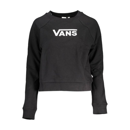 Vans Black Cotton Women Sweater Vans Dark Slate Gray
