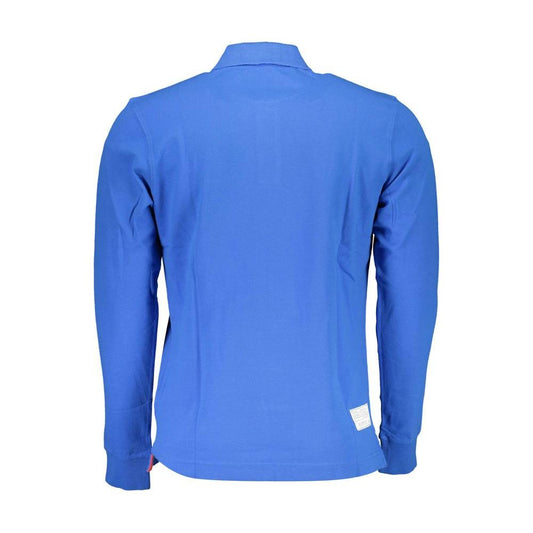 La Martina Elegant Long-Sleeved Polo in Chic Blue La Martina Royal Blue
