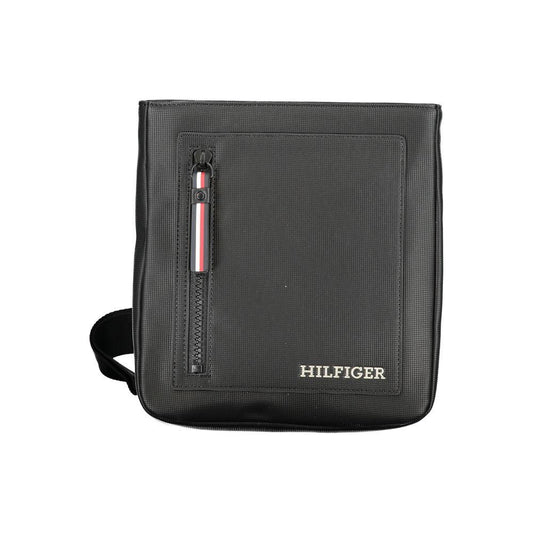 Tommy Hilfiger Black Polyethylene Shoulder Bag Tommy Hilfiger Dark Slate Gray