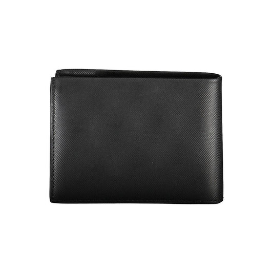 Calvin Klein Black Leather Men Wallet Calvin Klein Dark Slate Gray