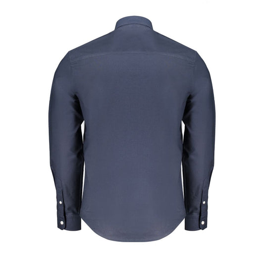 North Sails Blue Cotton Shirt North Sails Dark Slate Gray