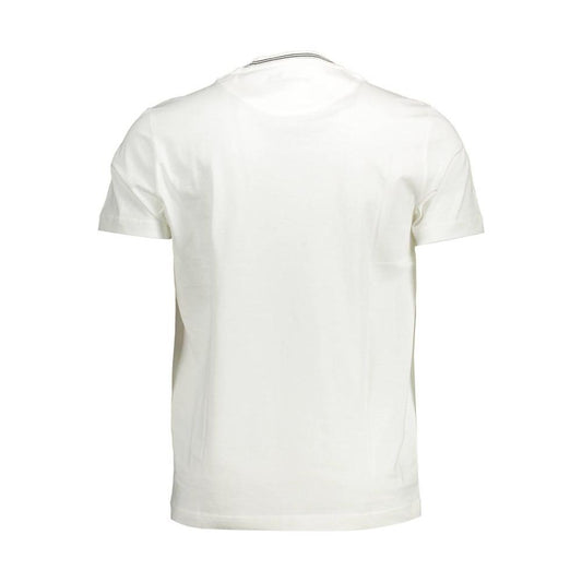 Harmont & Blaine White Cotton Men T-Shirt Harmont & Blaine Beige