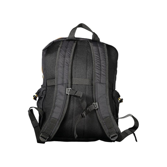 K-WAY Black Polyamide Men Backpack K-WAY Dark Slate Gray